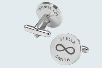 engraved cufflinks