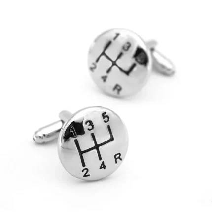 gear shift cufflinks