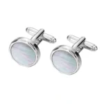 mother of pearl cufflinks and studs