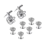 tuxedo buttons and cufflinks