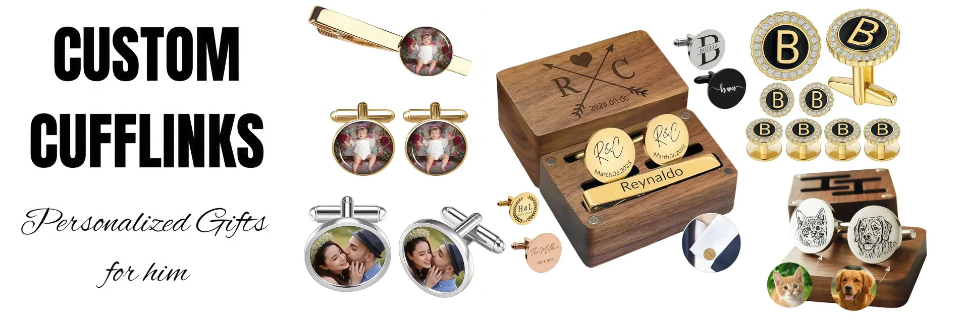 custom cufflinks for men