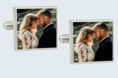 photo cufflinks
